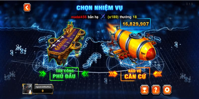 Bắn cá 6 sảnh Bắn cá VNLoto