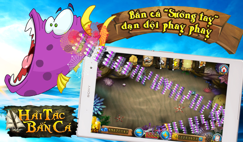 Bắn cá Vua Hải Tặc VNLoto | Săn boss khủng nhận ngay 1 tỷ 4 ắn cá Vua hải tặc vnloto