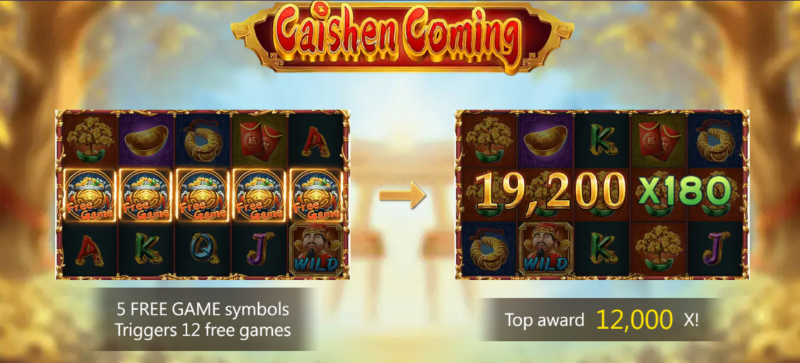 Nổ hũ Caishen Coming VNLoto | Săn thưởng X12.000 2 nổ hũ Caisen coming vnloto